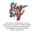 Stickers | Slay the Day Sweaty Bands Non Slip Headband