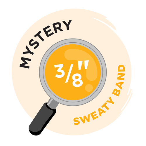 Sweaty Bands | Mystery | 3/8 Inch Sweaty Bands