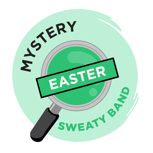 Sweaty Bands | Mystery | Easter | 1 Inch Sweaty Bands Non Slip Headband