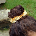 Sweaty Bands Scrunchie Gold Sweaty Bands