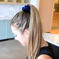 Sweaty Bands Scrunchie Navy Blue Sweaty Bands Non Slip Headband