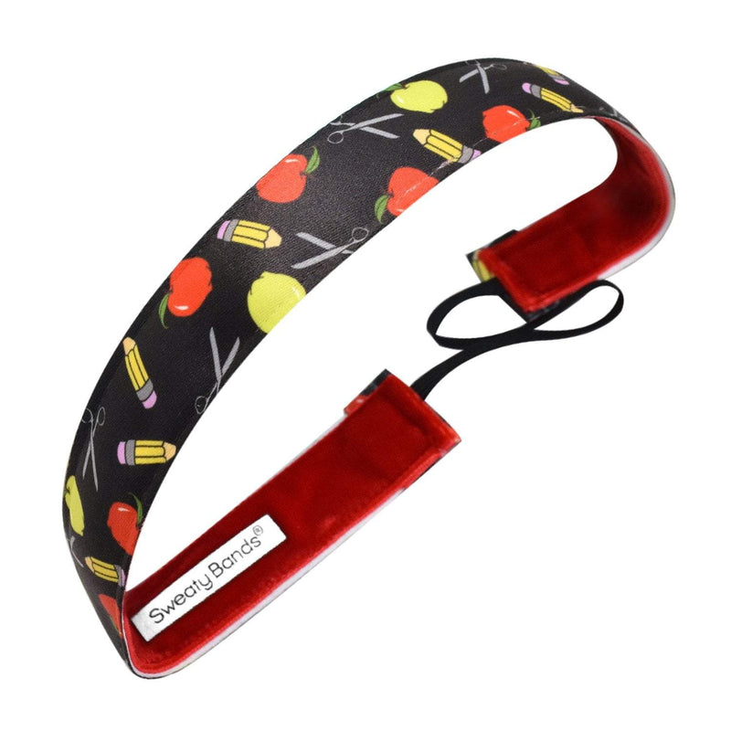 Teacher's Pet | Black | 1 Inch Sweaty Bands