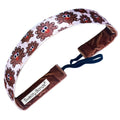 Thanksgiving | Gobble Gobble | Brown | 1 Inch Sweaty Bands Non Slip Headband