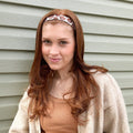 Thanksgiving | Gobble Gobble | Brown | 1 Inch Sweaty Bands Non Slip Headband