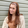 Thanksgiving | Gobble Gobble | Brown | 1 Inch Sweaty Bands Non Slip Headband