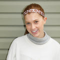 Thanksgiving | Gobble Gobble | Brown | 1 Inch Sweaty Bands Non Slip Headband