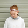 Thanksgiving | Gobble Gobble | Brown | 1 Inch Sweaty Bands Non Slip Headband