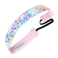 Truth | Pink | 1 Inch Sweaty Bands Non Slip Headband