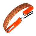 Viva Diva 1 Inch Orange Sweaty Bands Non Slip Headband