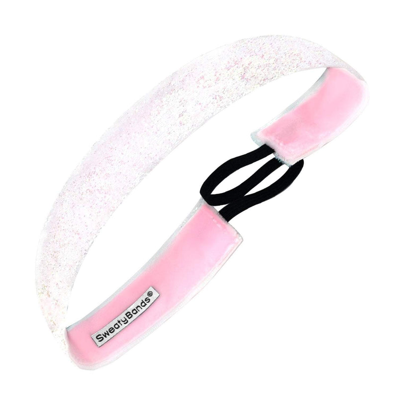 Viva Diva 1 Inch White Sweaty Bands