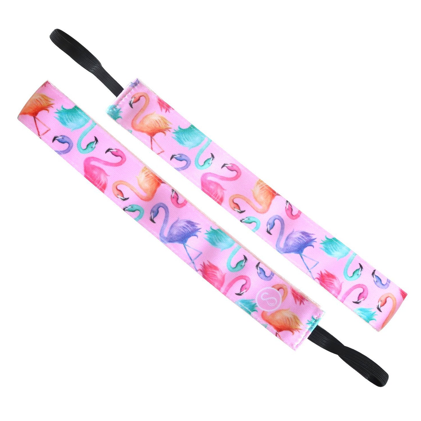 What the Flock | Pink, Multi | 1 Inch Sweaty Bands Non Slip Headband