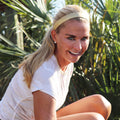 Whip Me Into Shape | Gold | 1 Inch Sweaty Bands Non Slip Headband