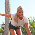 Whip Me Into Shape | Gold | 1 Inch Sweaty Bands Non Slip Headband