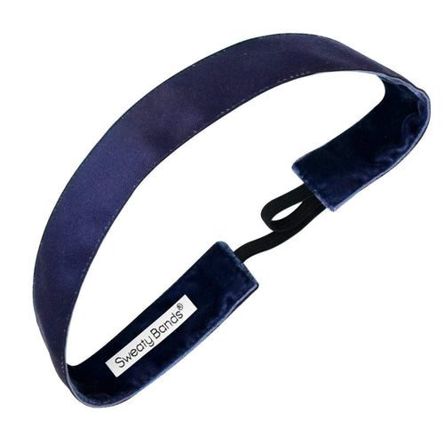 Wicked | Navy | 1 Inch Sweaty Bands Non Slip Headband