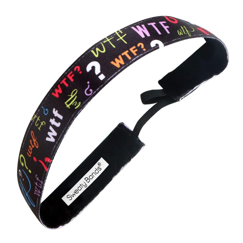 WTF Sweaty Bands Non Slip Headband